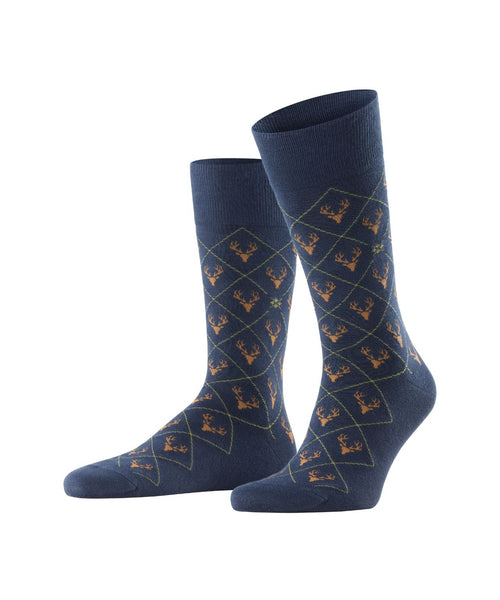 Burlington St.Hubert sock | Blue