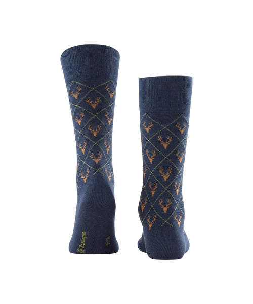 Burlington St.Hubert sock | Blue