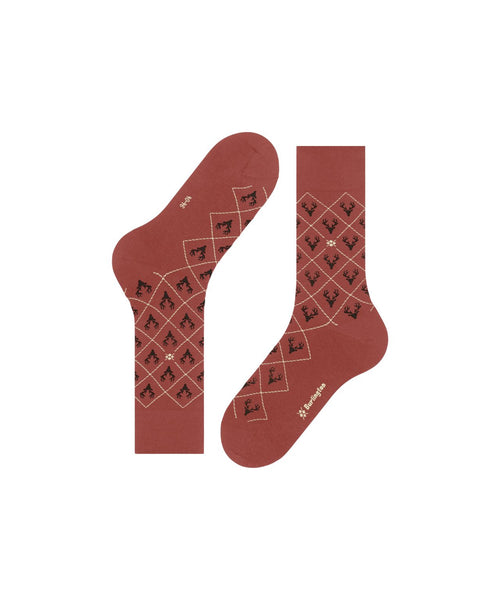 Burlington St.Hubert sock | Brown