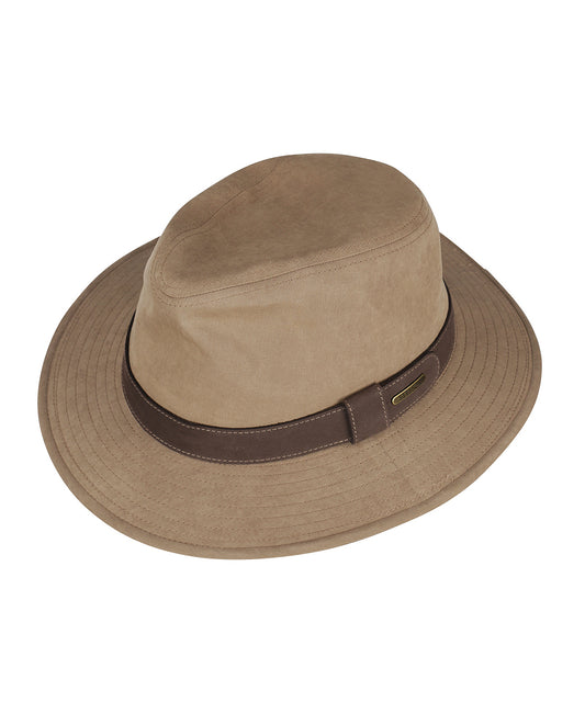 Stetson Traveler gewachster Baumwollhut WR | Natur