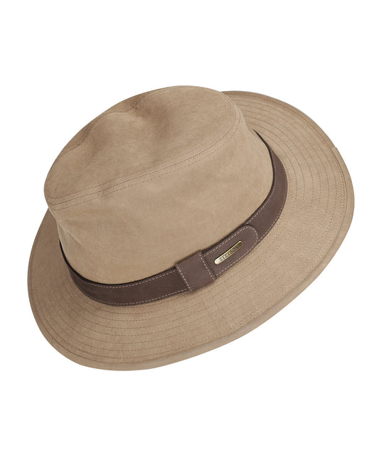 Stetson Traveler gewachster Baumwollhut WR | Natur