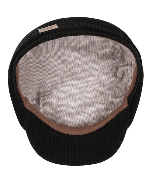 Stetson Hatteras Corduroy Jersey | Black