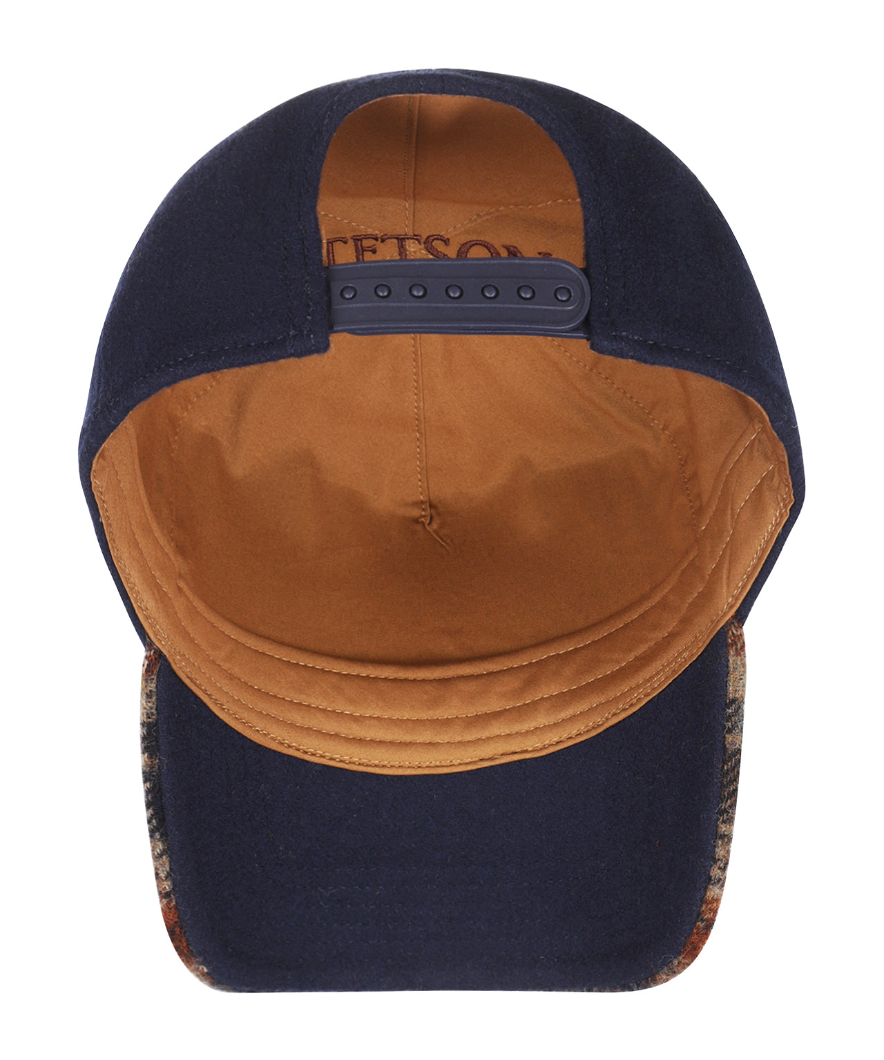 Stetson Trucker Cap, Wollkaro | Blau