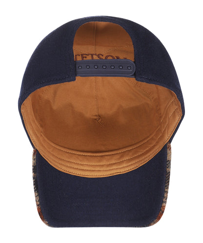 Stetson Trucker Cap, Wollkaro | Blau