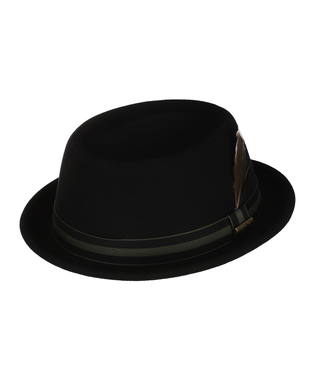 Stetson Pork Pie Wollfilz | Schwarz
