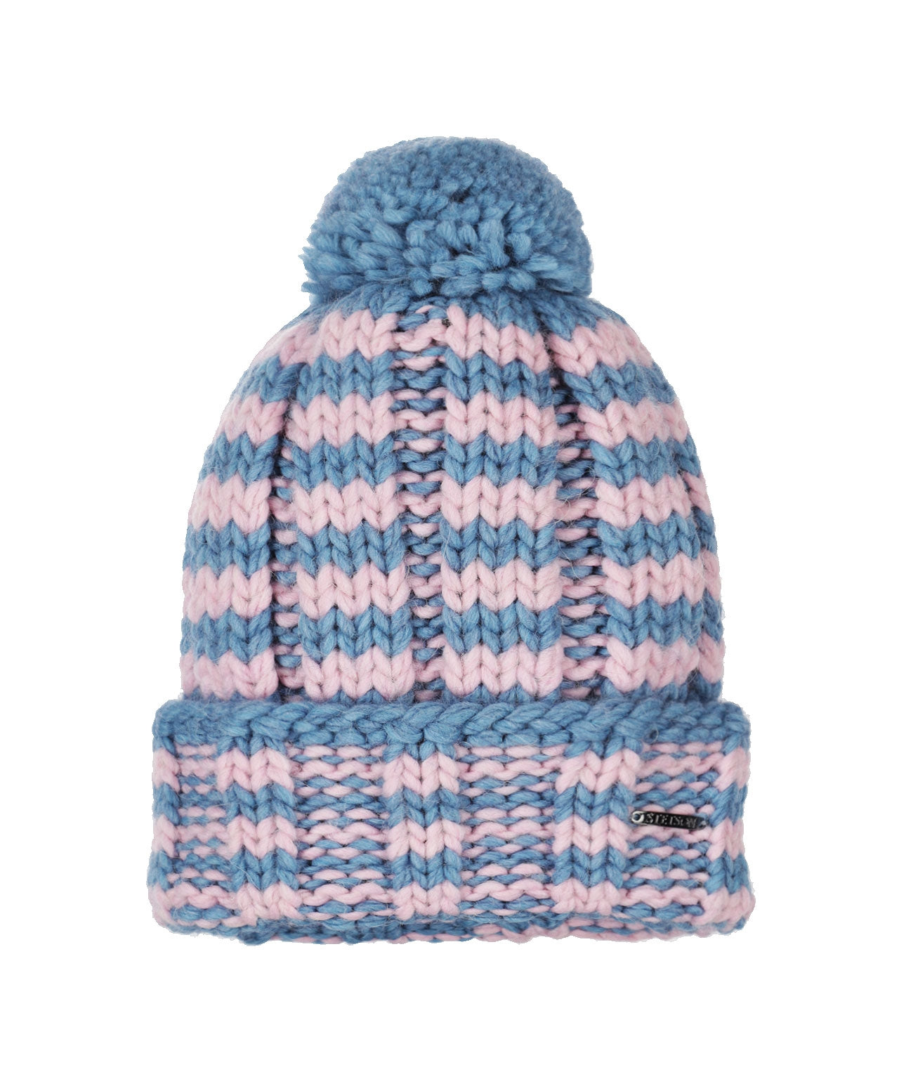 Stetson-Mütze mit Streifen | Blau
