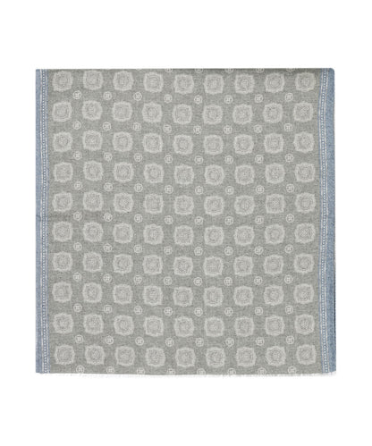 Wollschal 40 x 180 cm | Hellgrau