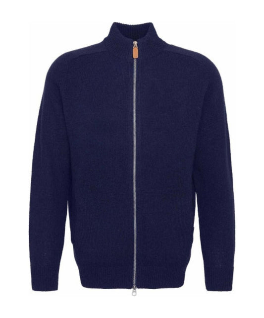 Barbour Talder Zip Through | Marineblau
