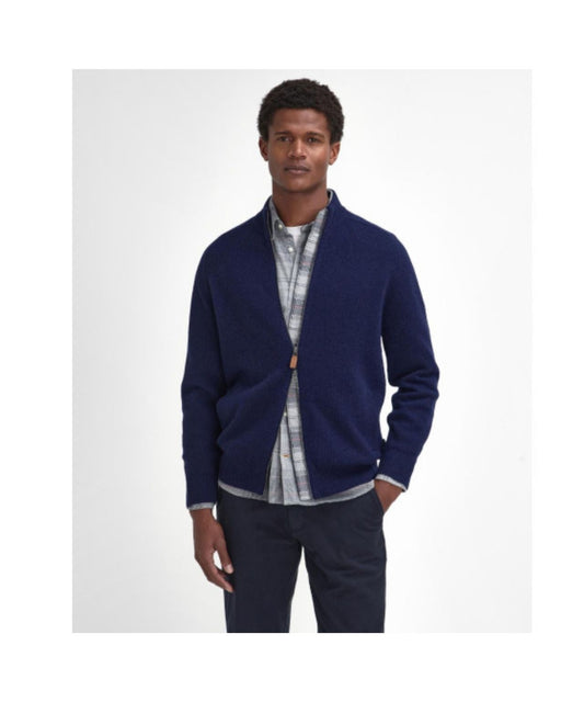Barbour Talder Zip Through | Marineblau