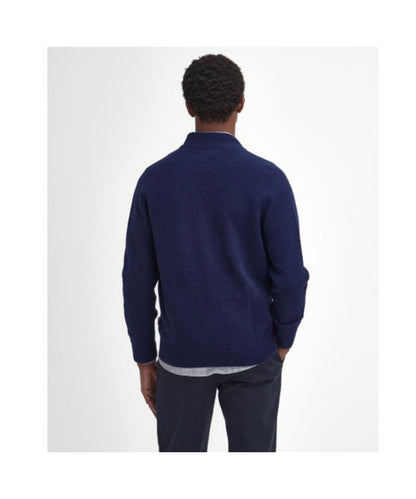 Barbour Talder Zip Through | Navy Blue