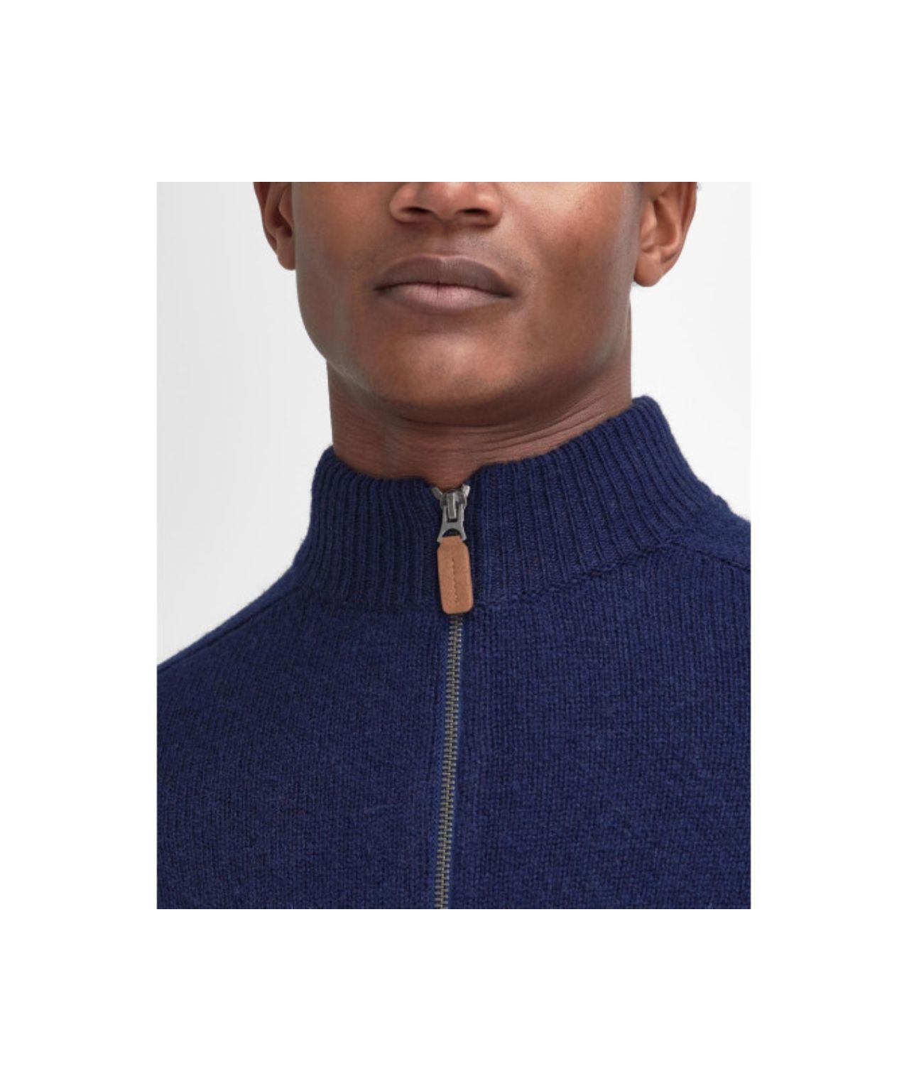 Barbour Talder Zip Through | Navy Blue
