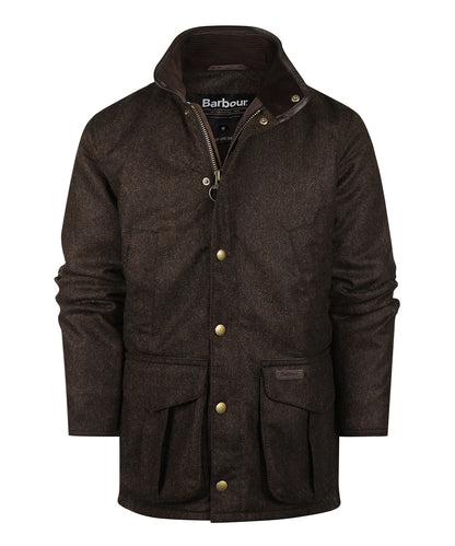 Barbour Hereford Tweed-Wolljacke | Braun