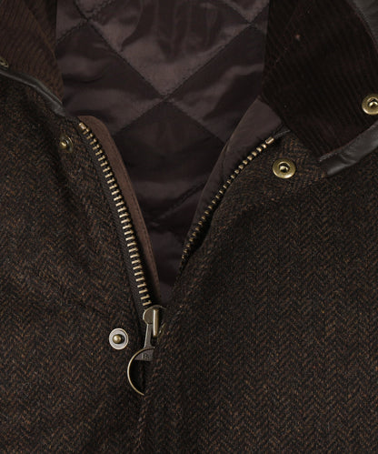 Barbour Hereford Tweed-Wolljacke | Braun