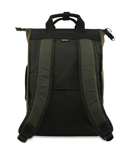 Barbour Field Wax Rucksack | Grün