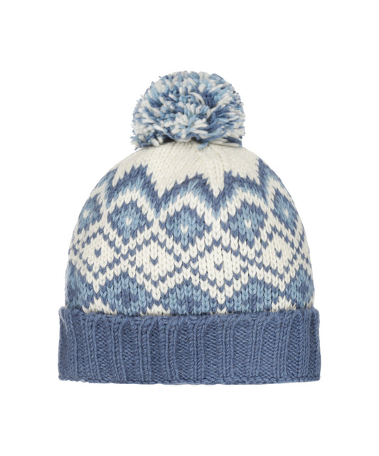Mütze mit Wollfleece-Futter | Blau