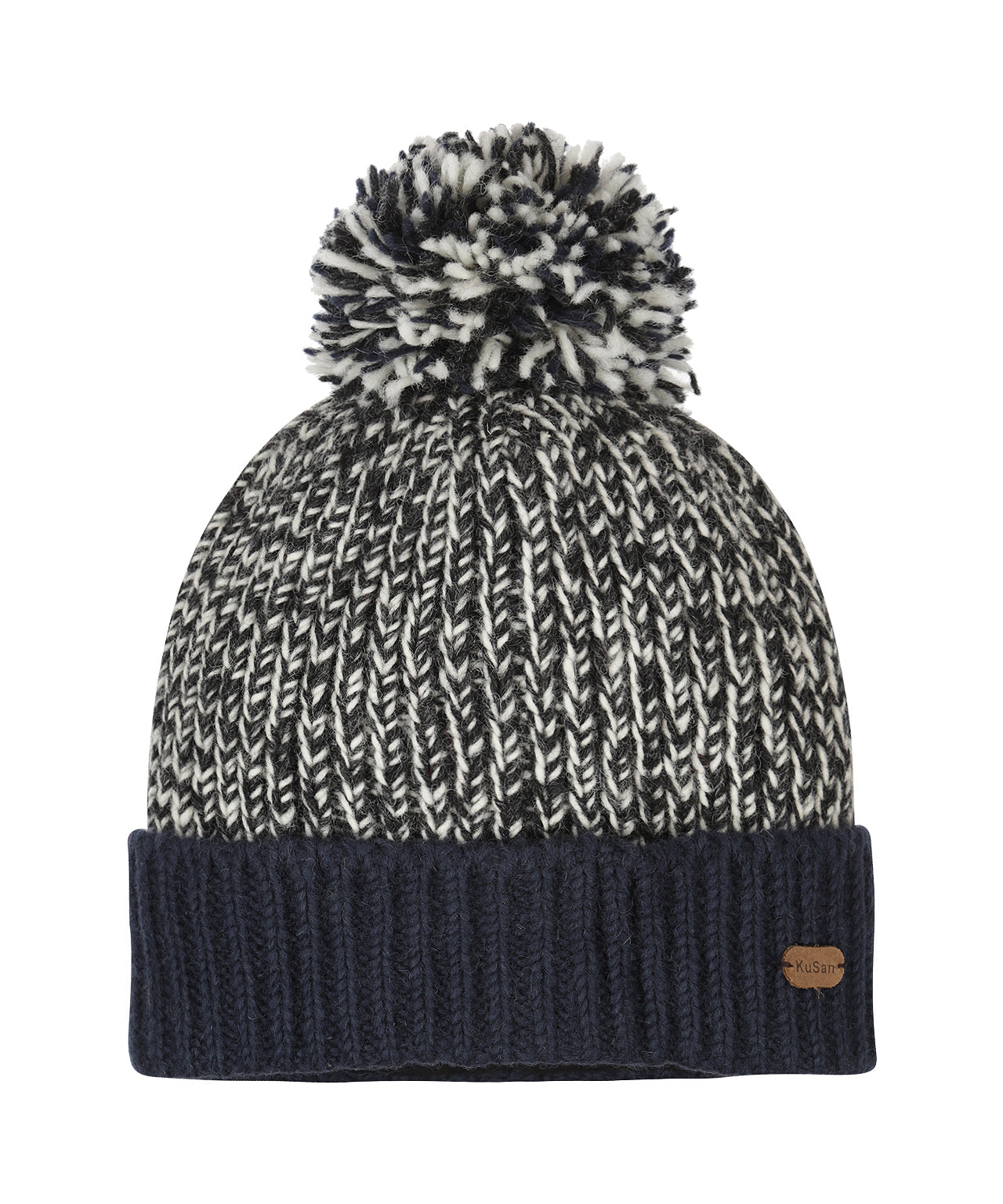 Muts Wol Fleece Lining | Navy Marl