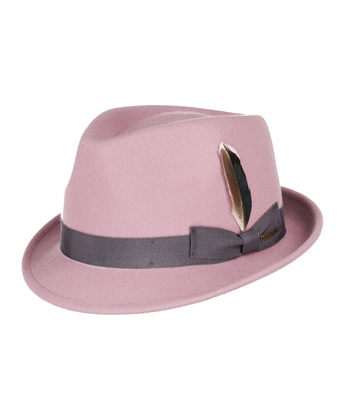 Stetson Trilby Woolfelt | Misty Pink