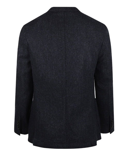 Woolen Blazer | Navy Blue