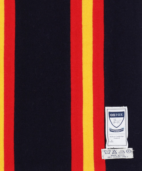 College Scarf 100% Wool | Blue