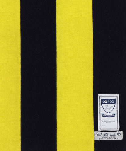 College Scarf 100% Wool | Yellow