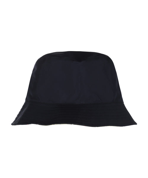 Barbour Bucket Hat Hutton Reversible | Navy Blue