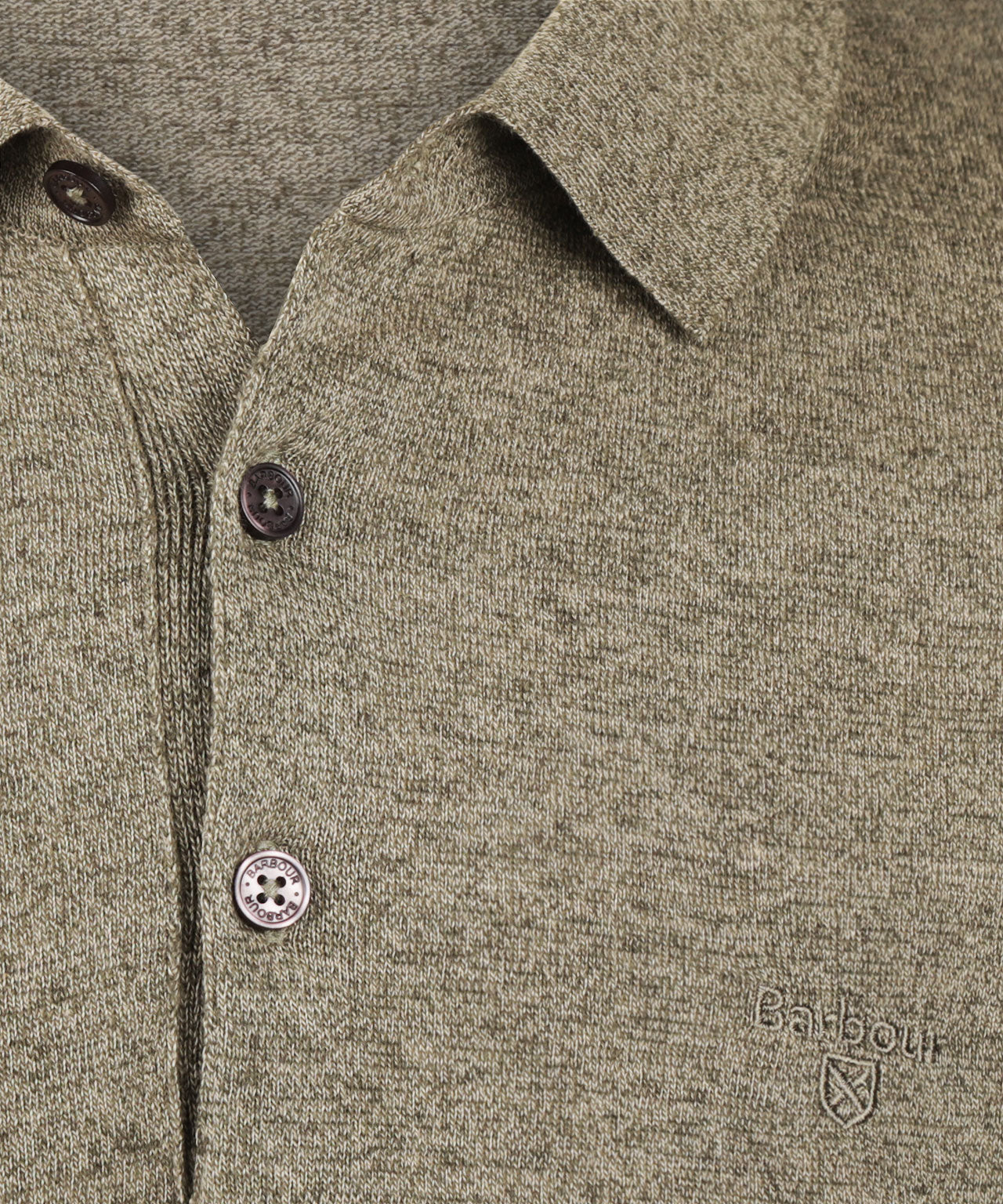 Barbour Buston Strickpolo | Grün