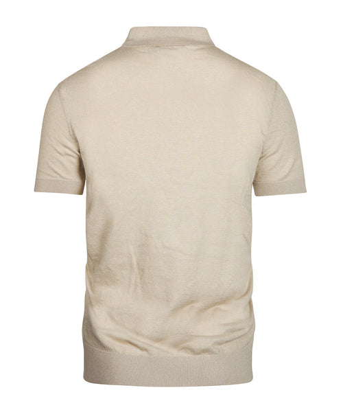 Barbour Buston Knit Polo | White