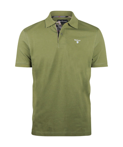 Tartan Pique Polo | Olive