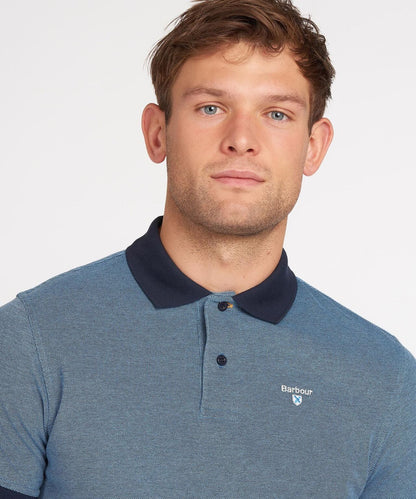 Barbour Polo Essential Sports Mix | Nachtblau