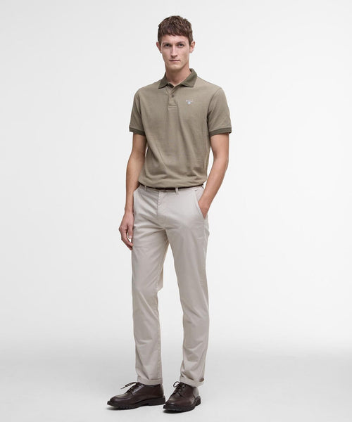 Barbour Polo Essential Sports Mix | Green