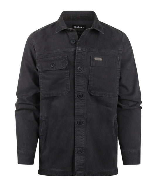 Lingfield Canvas Overshirt | Navy