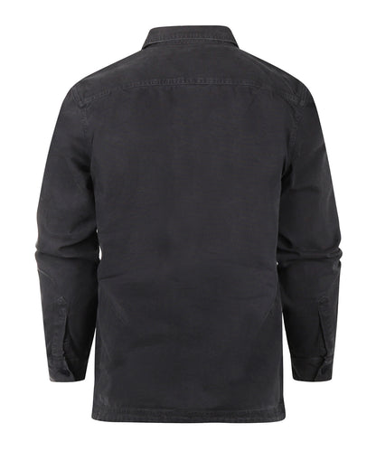 Lingfield Canvas Overshirt | Navy