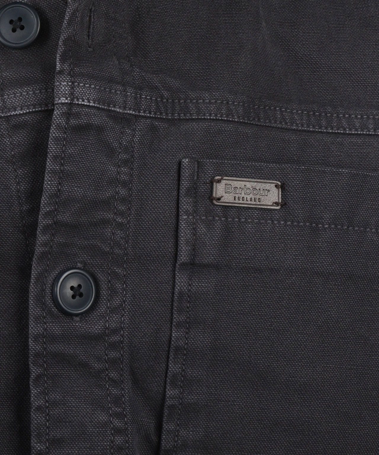 Lingfield Canvas Overshirt | Navy