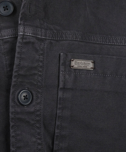 Lingfield Canvas Overshirt | Navy