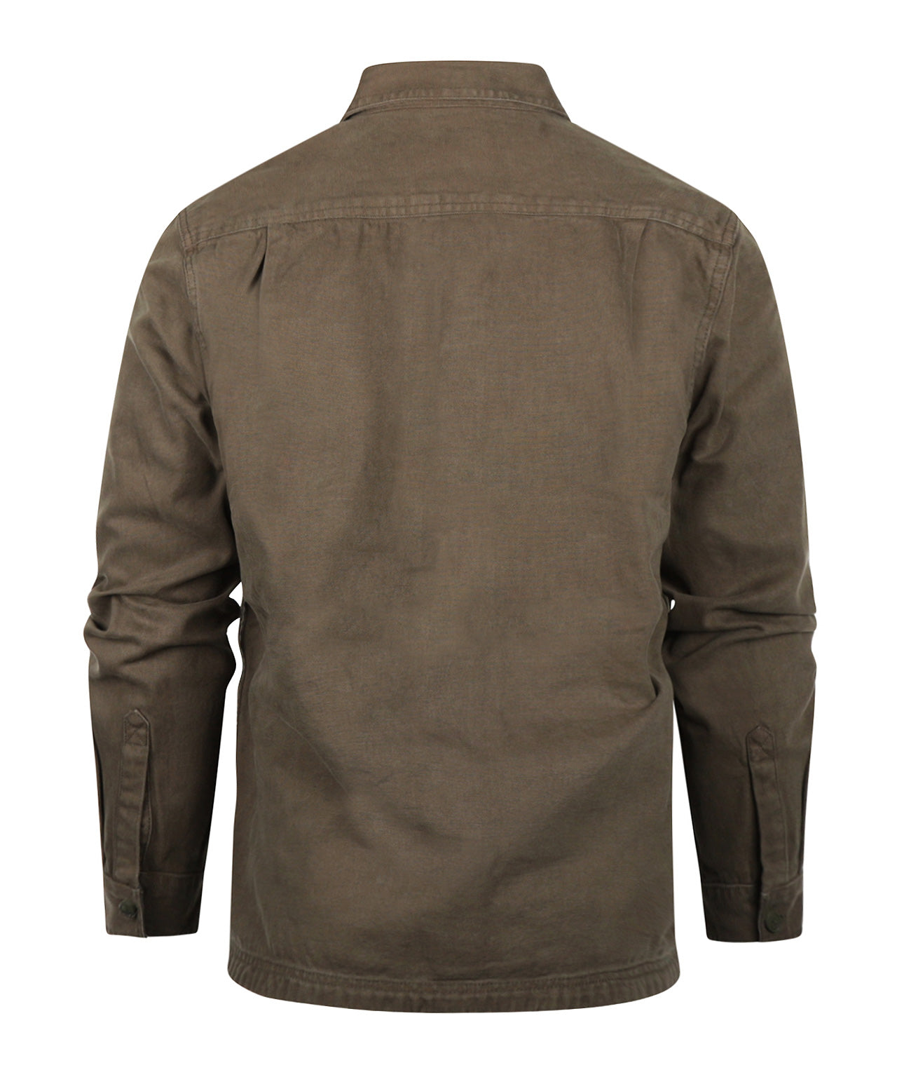 Barbour Lingfield Canvas Overshirt | Grün