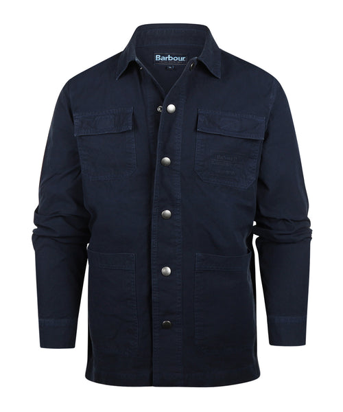 Barbour Grindle Cargo Overshirt | Navy Blue