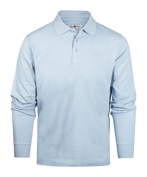 Reed Polo Long Sleeve | Blue
