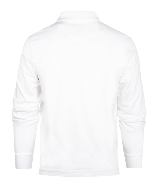 Reed Polo Long Sleeve | White