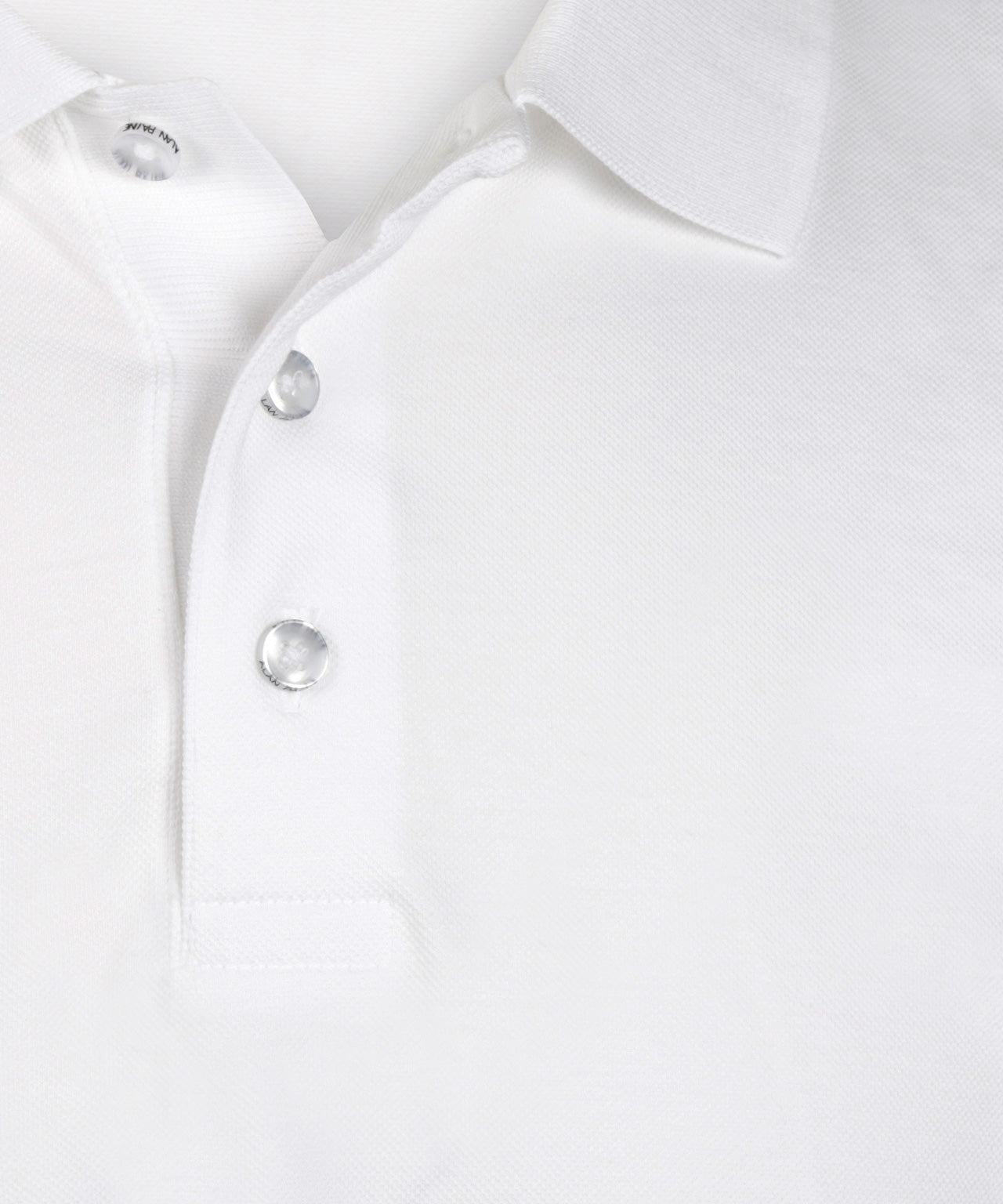Reed Polo Langarm | Weiß