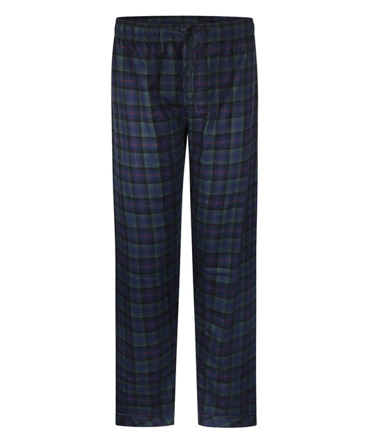 Flanell-Loungewear-Hose | Blau