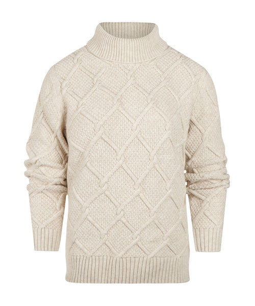 Barbour Burne Turtleneck Women | Beige