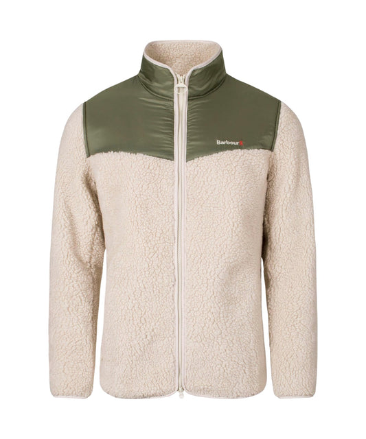Barbour Axis Fleecejacke | Ecru