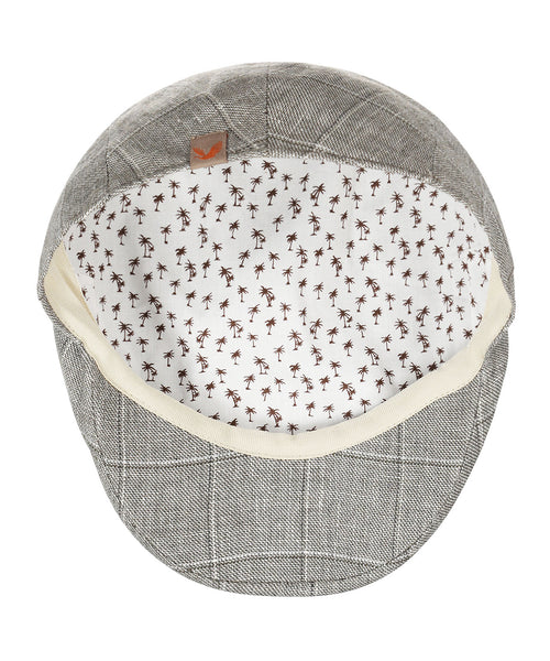 Cap Klassiek Linnen/Katoen | Bruin