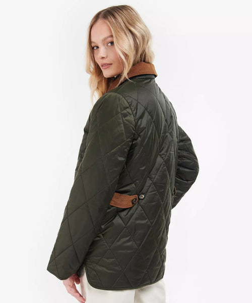 Barbour Bragar Quilt Women | Olive