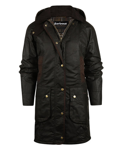 Barbour Bower Wachsjacke Damen | Grün