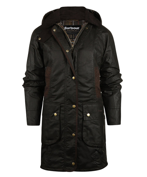 Barbour Bower Wax Jacket Dames | Groen