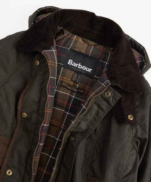 Barbour Bower Wax Jacket Dames | Groen