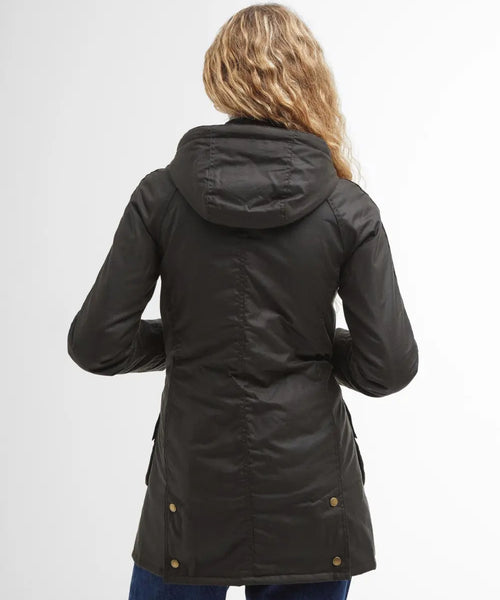 Barbour Bower Wax Jacket Dames | Groen