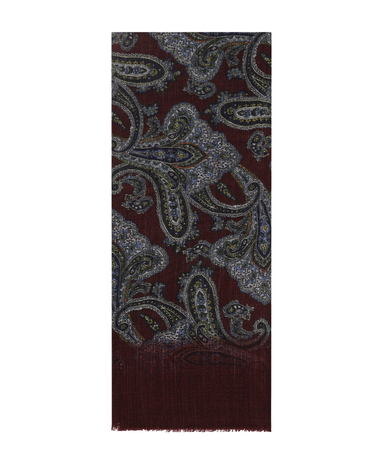 Wollschal 70 x 180 cm | Bordeauxrot