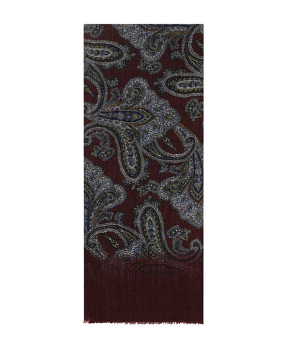 Wollschal 70 x 180 cm | Bordeauxrot